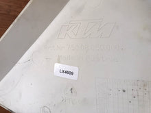 KTM 690 Duke R left tank cover white 2008-2011