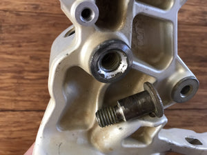 KTM 690 Enduro SMC footpeg bracket right 2008-2010