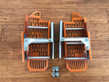 Force radiator guards KTM orange 2008-2016