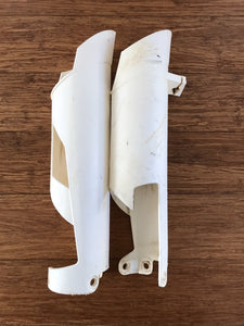 KTM SX EXC fork guards white 2007-2015