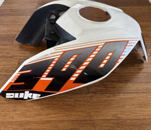 KTM 125 200 390 Duke tank cover white 2013-2016