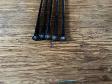 KTM EXC 18" rear wheel spokes black & nipples x5