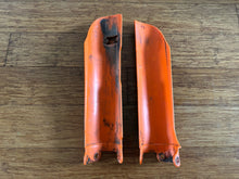 KTM SX EXC fork guards orange Dunlop 2001-2007