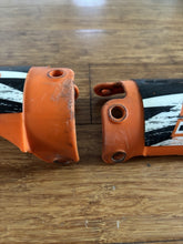 KTM SX EXC fork guards orange Dunlop 2001-2007