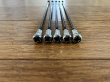 KTM EXC 18" rear wheel spokes black & nipples x5