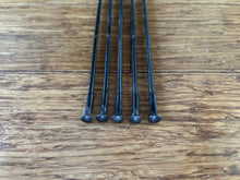 KTM EXC 18" rear wheel spokes black & nipples x5