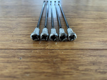 KTM EXC 18" rear wheel spokes black & nipples x5