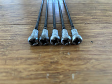 KTM EXC 18" rear wheel spokes black & nipples x5