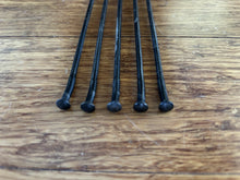 KTM EXC 18" rear wheel spokes black & nipples x5