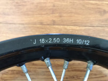 KTM 690 Enduro 18" cush rear wheel 2008-2018 black