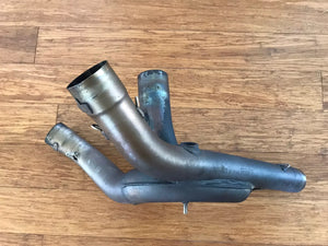 Aprilia RSV Tuono 1000 central header 2004-2009