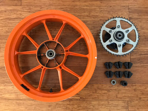 KTM 390 Duke RC rear wheel 2013-2016