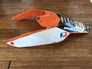 KTM SX EXC rear fender orange FLU 2007-2011