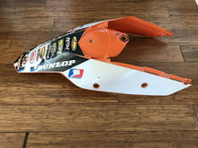 KTM SX EXC rear fender orange FLU 2007-2011