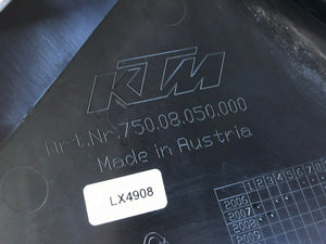 KTM 690 Duke SM tank side cover left 2007-2011