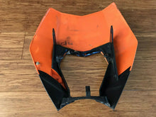 KTM EXC headlight mask orange 2008-2013